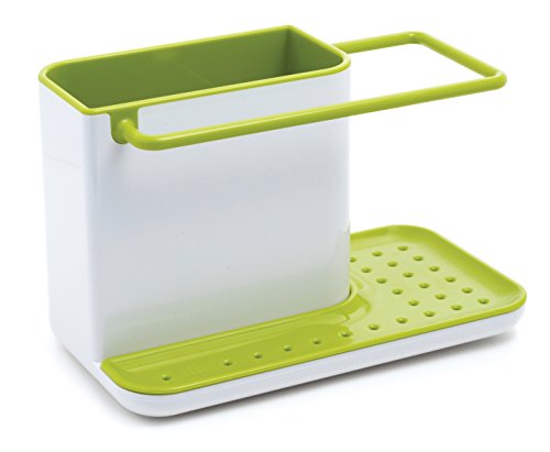 Joseph Joseph Caddy Ordnungshelfer für das Spülbecken, weiß/grün