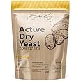 BAKE KING Baker's Instant Yeast 500grm | Active Dry Yeast Powder for Baking Bread, Cake, Pizza and Cake