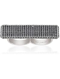 Sif Jacob joyas anillo Ladies Bacoli negro circones
