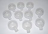 Pack of 10 - Round Flat Squeakers 2.5cm / 25mm - Teddy Bear & Soft Toy Making Replacement Squeaker