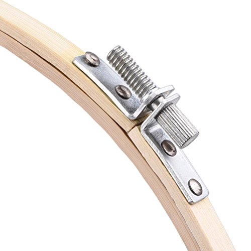 PIXNOR Bambus-Stickrahmen 9″ - 5