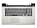 Produktbild Toshiba Tastatur inkl. Topcase DE (Deutsch) Schwarz/Silber H000088810 Satellite L70-C
