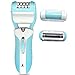 Produktbild Gosear Lady Shaver Elektrorasierer Hornhautentferner für Frauen mit 3 Aufsätzen Blau