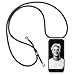 Produktbild Zhinkarts Handykette kompatibel mit Apple iPhone 6 / 6S - Smartphone Necklace Hülle mit Band - Schnur mit Case zum umhängen in Dunkelgrau