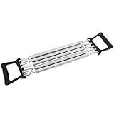 KOMODO Chest Expander Upper Body Puller 5 Resistance Steel Springs Stretcher Gym Strength Adjustable Training Pull