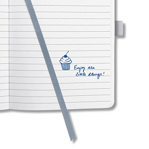 Sigel JN301 Notizbuch Jolie, ca. A5, Design Blue Romance - 6