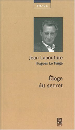 Download Eloge du secret Download Eloge du secret
