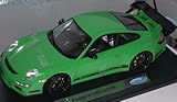 porsche 911 felgen lochkreis Modell ist Neu und OVP Porsche 911 997 Gt3 GT 3 RS GrÜn Schwarz Felgen Coupe 1/18 Welly Modellauto Modell Auto