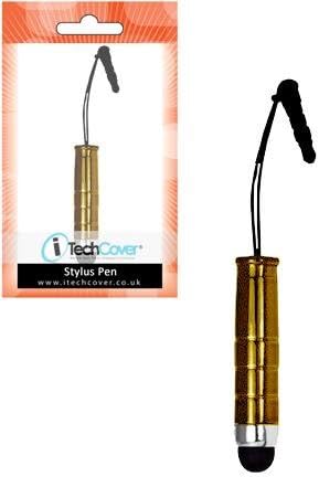 iTechCover® Samsung Galaxy Mega 6.3 I9200 Gold Touch Screen Mini Stylus Pen
