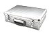 Produktbild POINSETTIA Aluminium Werkzeugkoffer Leer Tool Case 39.5x26,5x11,3cm Silber