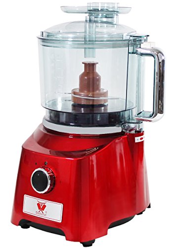 Beeketal Profi Kutter „BKK03“ Fleischkutter mit Doppelsichel Spezialklingen aus gehärtetem Edelstahl, starker 800 Watt Motor mit 3 Stufen 1800, 2300 U/min und Impulsfunktion, Deckel mit Nachfüllöffnung und Sicherheitsverschluss (Tischkutter Betrieb nur bei verschlossendem Deckel möglich) - 2
