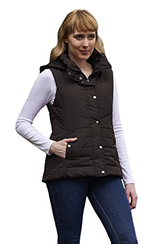 Champion Women's Danehill Gilet with Detachable Hood (Black) 16