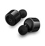 Sannysis auriculares inalambricos Audífonos Mini gemelos estéreo negro