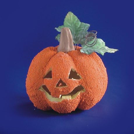 LIBROLANDIA 07791 Zucca bugnosa c/luce ¿ cm.12 (batterie incluse)