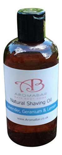 Preisvergleich Produktbild Natürliches Rasieröl 125ml Lavendel, Geranie & Zitrone Unisex