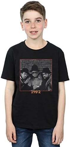 Run DMC Boys 82 Picture T-Shirt 12-13 years Black