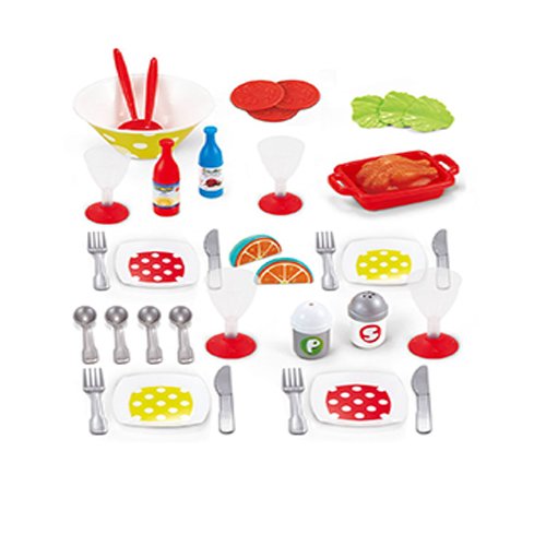 Kids 39 pcs Picnic Party Kitchen Toy Play Set Bright Colors Children Girls Plastic Dining Dinner Cutlery Mugs Glass Plates Try Salad Bowl Vegetables Outdoor Garden Camping Picnic Carry Set Fun Gift (SI-TY1066) reviews Kids 39 pcs Picnic Party Kitchen Toy Play Set Bright Colors Children Girls Plastic Dining Dinner Cutlery Mugs Glass Plates Try Salad Bowl Vegetables Outdoor Garden Camping Picnic Carry Set Fun Gift (SI-TY1066)