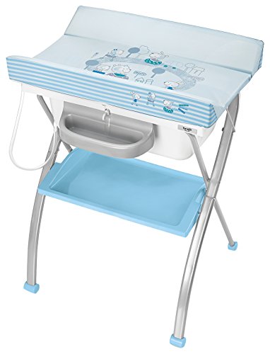 Preisvergleich Produktbild Brevi 567560 Bade-Wickelkombi Lindo - Design "club des bebes ", hellblau