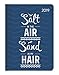 Buchkalender Mini Style Salty Air 2019 - Taschenplaner / Taschenkalender A6 - Day By Day - 352 Seiten by
