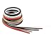 Produktbild AURORIS - Weiches flaches Band aus Wildlederimitat 5mm - 5 x 1m in verschiedenen Farben - schwarz braun hellbraun weiß rot
