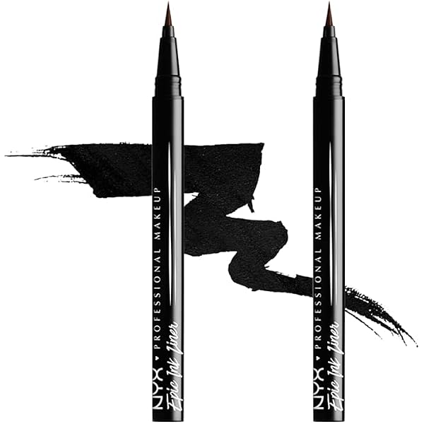 NYX Midnight Chaos Dual Ended Eyeliner - 2-in-1 Stift In Lila & Spiegeleffekt