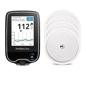 FreeStyle Libre Reader Glucose Monitoring System (4 Sensor With 1 Reader) combo