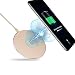 Produktbild Evershop Fast Wireless Charger Metallgehäuse Qi Wireless Ladegerät für Samsung Galaxy Note 8 S8 S8 Plus/S8 + S7 Edge S7 S6 Edge Note 5 und Standard-Ladegerät für iPhone X iPhone 8 iPhone 8 Plus