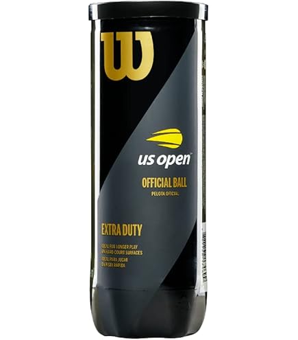 Wilson WRT116200 Unisex Adult Us Open Xd 4 Pieces Tennis Ball Tube