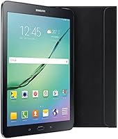 Samsung Galaxy Tab S2 T813 24,6 cm (9,7 Zoll) Tablet-PC (2 Quad-Core Prozessoren, 1,8 GHz + 1,4GHz, 3GB RAM, 32GB eMMC, Wifi, Android 6.0) schwarz inkl. Samsung Book Cover - Limited Edition