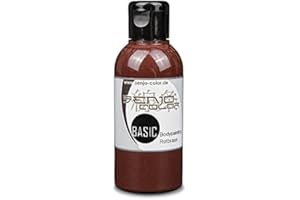 Senjo Color Body Painting Peinture 75ml | Liquide Peinture du Corps | Pour pinceaux et aérographe | Fabriqué en Allemagne (Auburn)