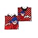 Produktbild Unbekannt Sun City Miraculous Poncho Bademantel für Kinder, Motiv: Lady Bug Bimba Meer Pool mit Kapuze Einheitsgröße Rosso/Nero