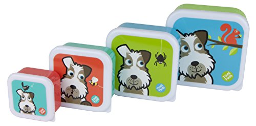 TUMTUM Nesting Children's Snackpots (Scruff)