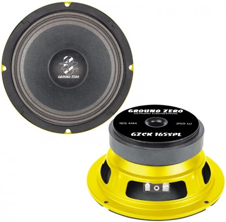 Preisvergleich Produktbild Ground Zero GZCK 165SPL (Stück / Piece)