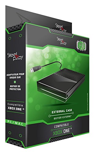 Steel Play - Pack Adaptador + Carcasa Externa Para Disco Duro (Xbox One)