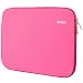 Produktbild iBenzer - Deluxe Laptop-Hülsen-Beutel-Abdeckungs-Fall für alle 13-Zoll-Laptop-Computer - Macbook Pro 13 '' / Macbook Air 13 '' / Macbook Pro 13 '' mit Retina-Display (Rosa BH-MP13PK)