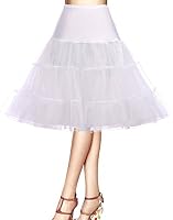 Flora® Jupon Années 50 Vintage En Tulle Rockabilly Petticoat Longueur