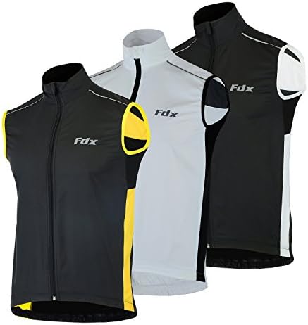 Mens Cycling Gilet Shower Windproof Foldable Cycling Jacket Running Breathable Gilet