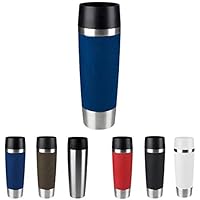 Emsa 515618 Travel Mug Classic Grande | Thermobecher | Isolierbecher | 500ml | hält 6h heiß, 12h kalt | 100% dicht…