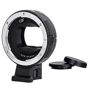Commlite Canon EF/EF-S Lens to Sony E-Mount Cameras High-Speed Electronic AF Lens Adapter for Sony A7 A9 A7II A7RII A7RIII A6000 A6300 A6500 (V22 Version)