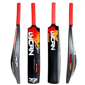 Lycan Dynamic Power Hard Plastic Cricket Bat for Tennis Ball, Wind Ball Size : Adult