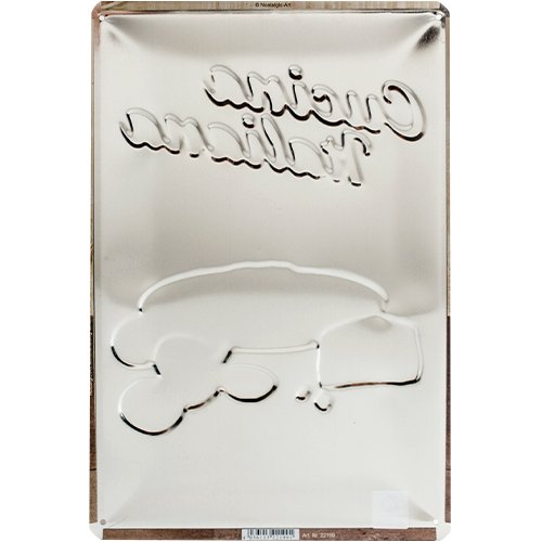Nostalgic-Art 22199 Home und Country Cucina Italiana Blechschild, 20 x 30 cm - 3