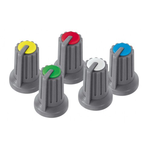 Drehknopfsortiment 25-teilig (5 verschiedene Farben)