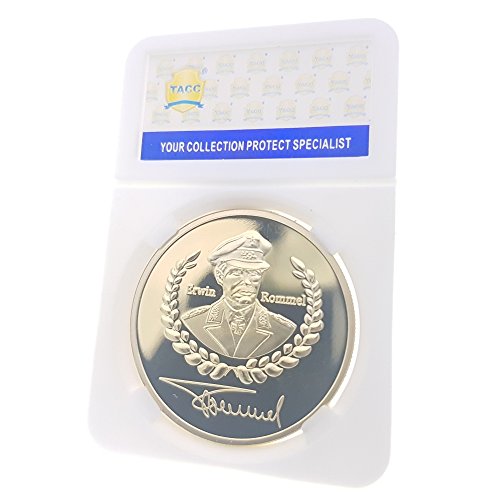 Preisvergleich Produktbild TACC Sammlermünzen Souvenir-Medaille Desert Fox Rommel