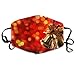 Produktbild Qefgjbw Christmas Season with Bell Anti Dust Breathable Face Mouth Mask for Man Woman
