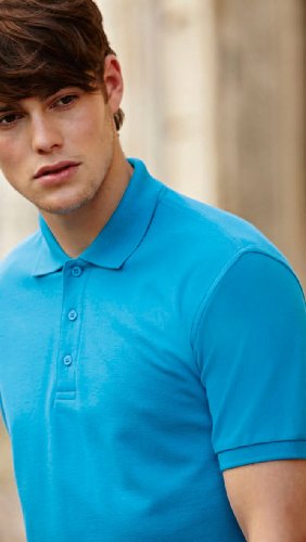 Preisvergleich Produktbild Fruit of the Loom - Premium Polo - Black - L L,Black