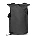 Produktbild Cai Rolltop Rucksack Wasserdicht - 15,6 Zoll Laptop Racksack mit Laptopfach & Anti Diebstahl Tasche für Herren - 30L Lässiger Vintage Canvas Rucksack für Schule Business und Den Alltag - Asche schwarz