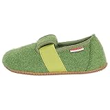  Giesswein Unisex-Kinder Weidach Niedrige Hausschuhe, Grün (Gras 467), 23 EU