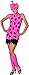 Produktbild The Flinstones Die Feuersteins Pebbles Feuerstein pink pinkes Kostüm für Damen Mädchen Damenkostüm mit Perücke Gr. M, S, XS, Größe:S