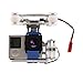 Produktbild Water & Wood Silver FPV 2 Axle Brushless Gimbal With Controller For DJI Phantom GoPro 3 4