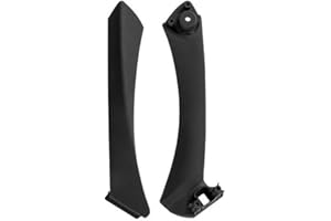 SOVVILU Gaocunh Maniglia Interna Porta, Lato Sinistro/Destro, Manopola sul Pannello Interno, per BMW 3 Series (2005-2012), E90 E91 (316318/320/325/328/330/335), 1 Set, ABS + PC